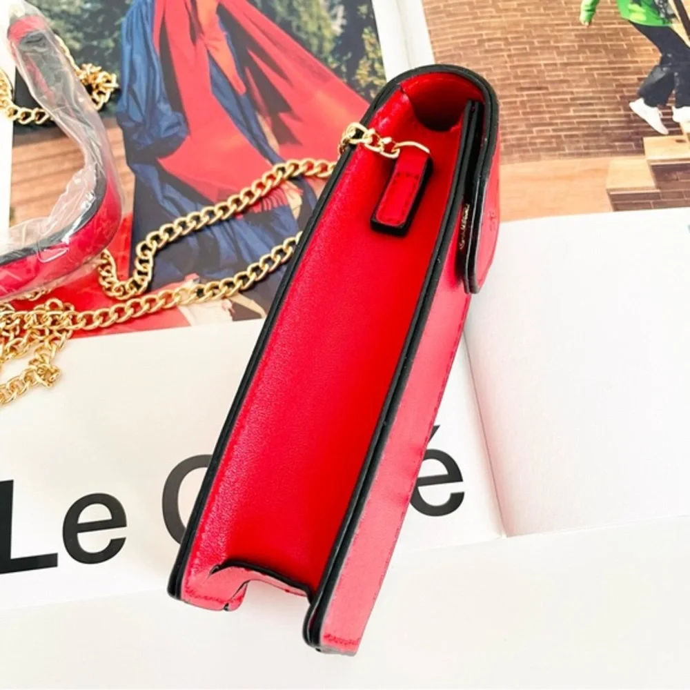 Christian Louboutin Lipstick Case with Crossbody Chain Holiday‎ Party